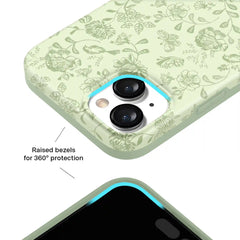 Storybook Sage Floral iPhone Case