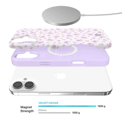 Dainty Lilac Floral iPhone Case
