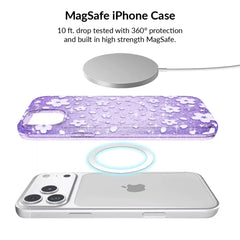 Lavender Cherry Blossom Glitter iPhone Bundle Set