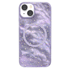 Lilac Celestial Stars iPhone Case
