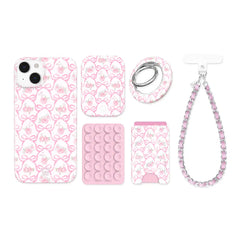 Lovely Pink Bows iPhone Bundle Set