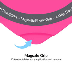 Hot Pink Heart MagSafe MightyGrip