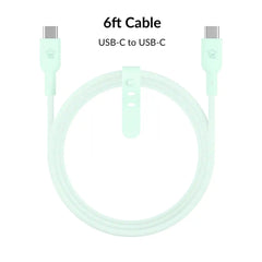 Mint Fast Charging Cable, 6ft USB-C