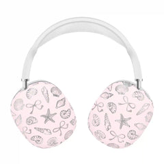 Pink Coastal Seashells AirPod Max Case