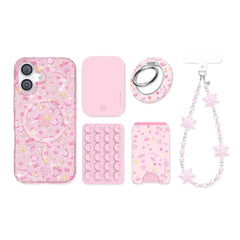 Pink Hanukkah Glitter iPhone Bundle