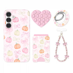 Pink Pumpkin Princess Samsung Bundle Set