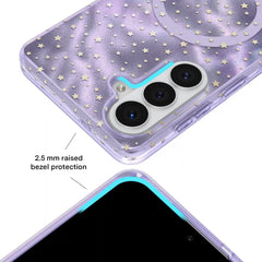 Lilac Celestial Stars Samsung Case