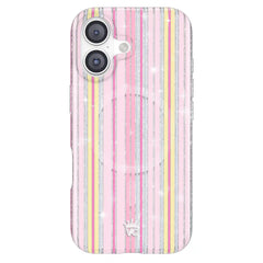 Sunkissed Stripes Glitter iPhone Case