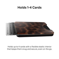 It Girl Leopard MagSafe Wallet