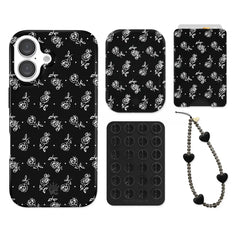Vintage Roses iPhone Bundle Set - Wallet