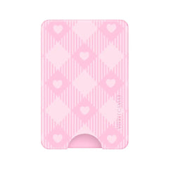 Dolly Pink Gingham MagSafe Wallet