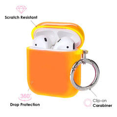 Neon Orange AirPod Case