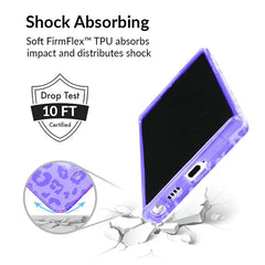 Electric Purple Leopard Samsung Case