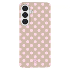 Brown Sugar Polka Dot Samsung Case