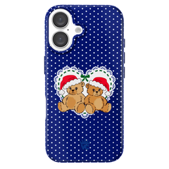 Winter Teddy iPhone Case