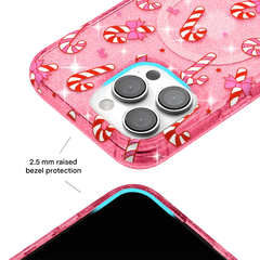 Pink Peppermint Princess iPhone Case