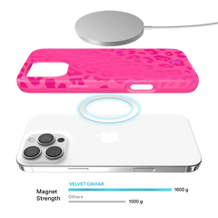 Even Hotter Pink Leopard iPhone Case