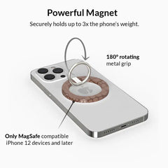 Khaki Croc MagSafe Grip Ring