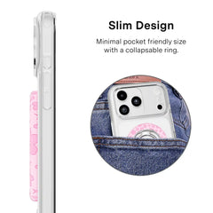 Pink Cherry Blossom MagSafe Grip Ring
