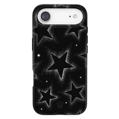 Crystal Chrome Stars iPhone Case