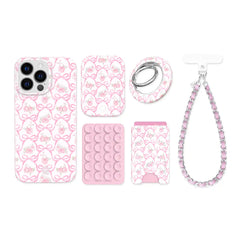 Lovely Pink Bows iPhone Bundle Set