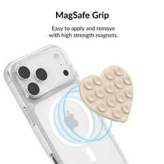 Sand Stone Heart MagSafe MightyGrip
