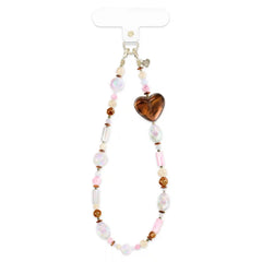 Espresso Stone Phone Charm
