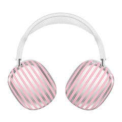 Pink Chrome Stripes AirPod Max Case