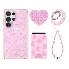 Ghosted Pink Samsung Bundle Set