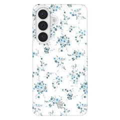 French Blue Floral Samsung Case