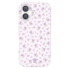 Dainty Lilac Floral iPhone Case