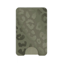 Olive Leopard MagSafe Wallet