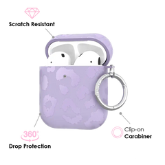 Lilac Leopard AirPod Case