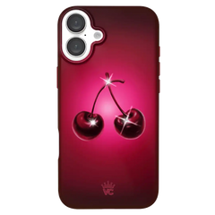 Black Cherry Crystal iPhone Case