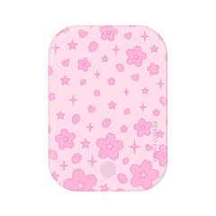 Pink Cherry Blossom Portable MagSafe Charger Power Pack