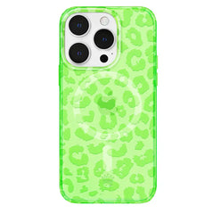 Key Lime Leopard iPhone Case