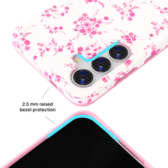 French Rose Floral Samsung Case