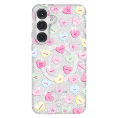 Sweet Hearts Glitter Samsung Case