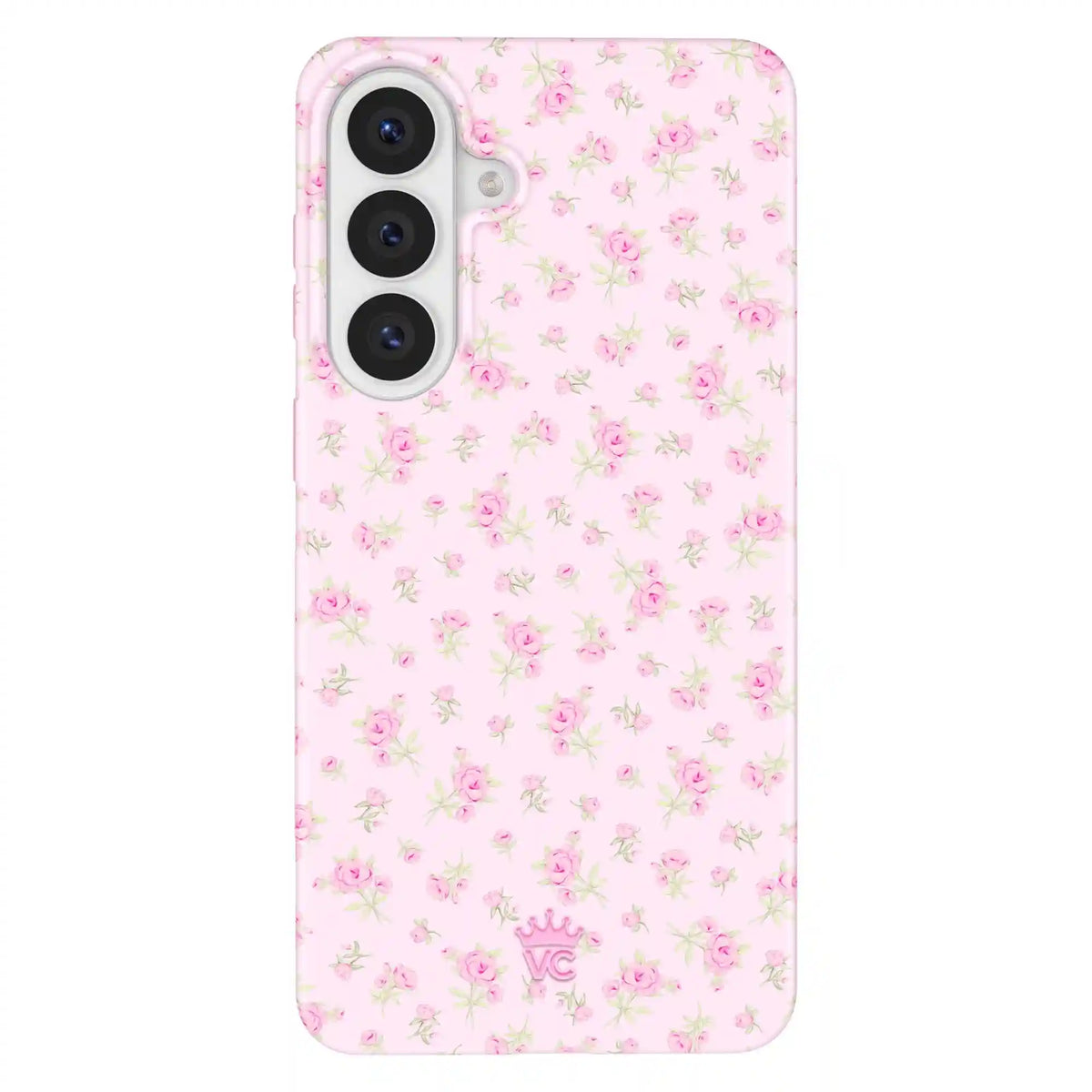 Dainty Pink Floral Samsung Case