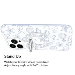 Coastal Seashells MagSafe Grip Ring