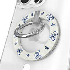 Preppy Teddy MagSafe Grip Ring